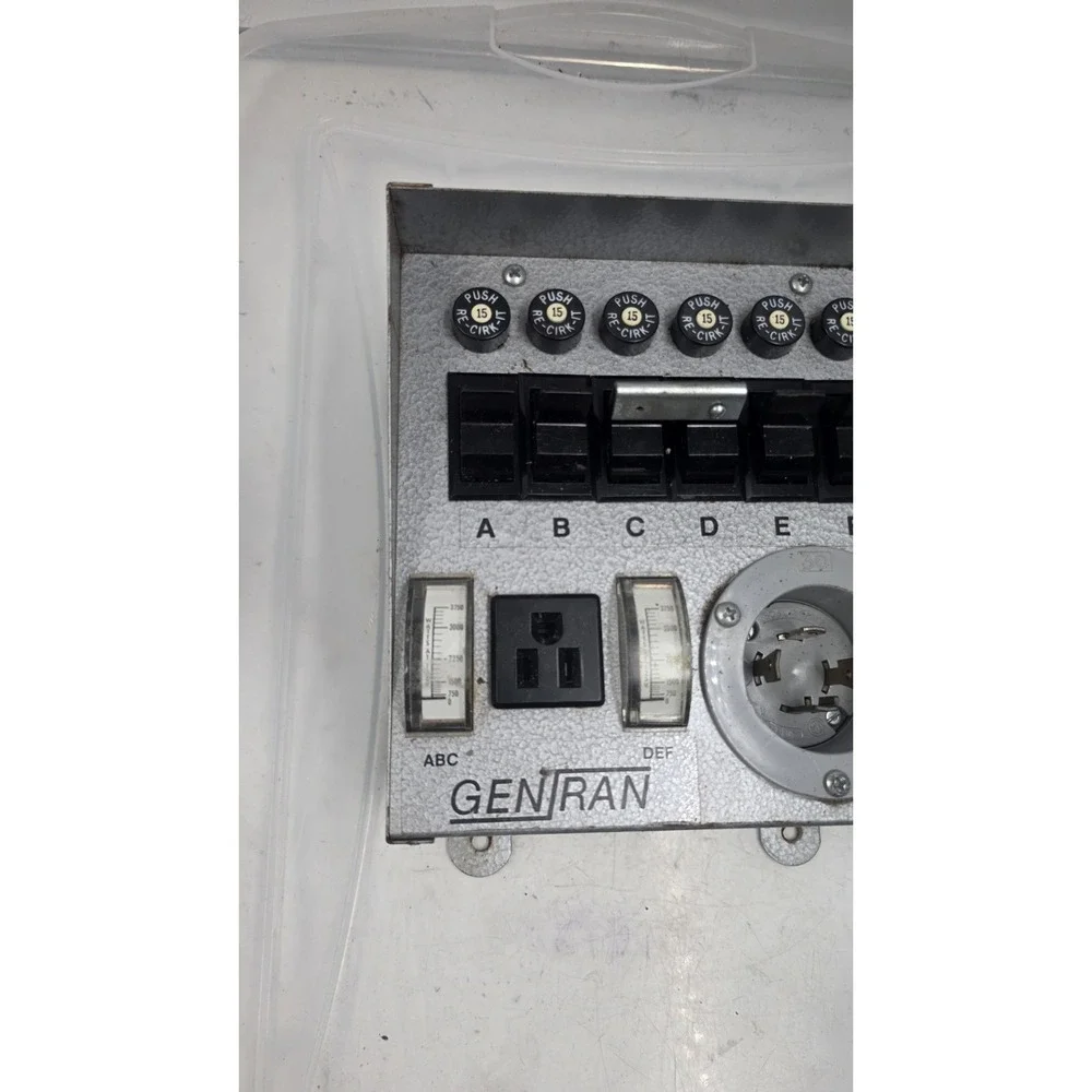 HONDA GEN-TRAN 6 CIRCUIT 20A 120/240V GENERATOR TRANSFER SWITCH FAST SHIP